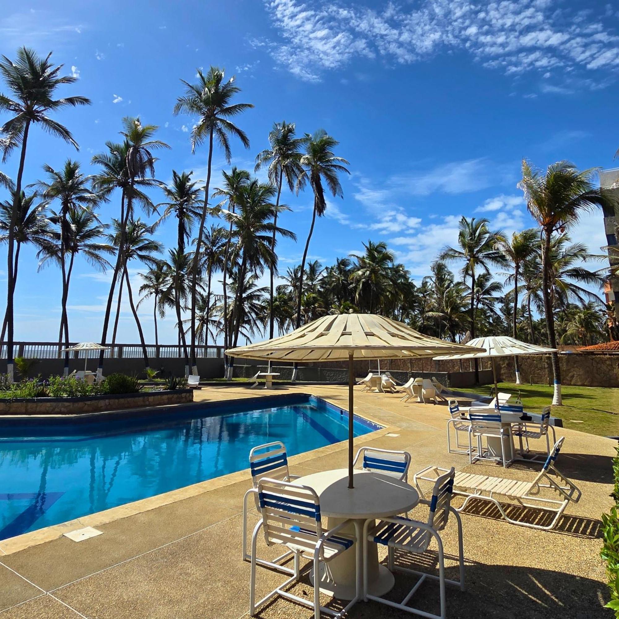 Tucacas, Frente Al Mar, Balcon, Piscina Y Playa Privada Apartment Ngoại thất bức ảnh